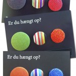 Tavlemagneter af polsterknapper