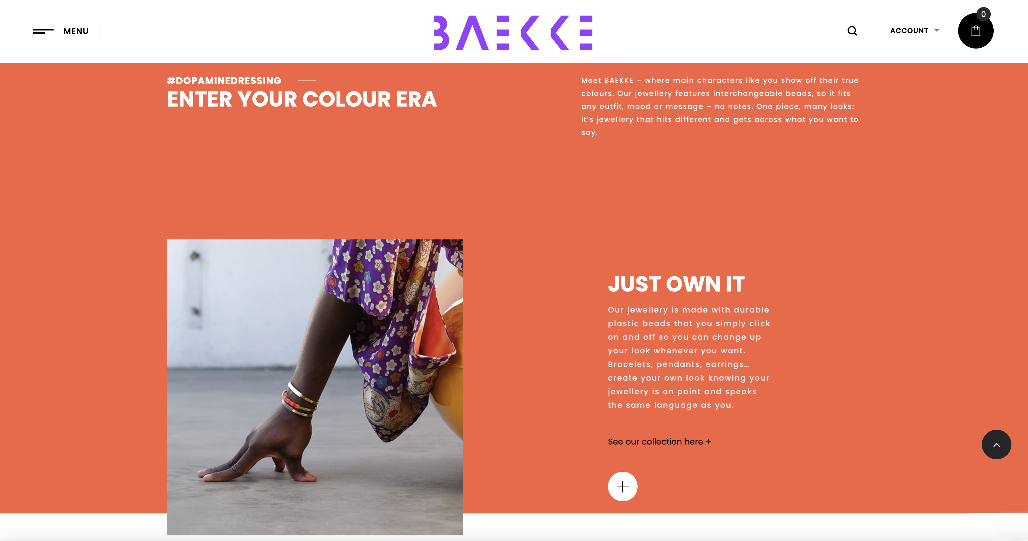 BAEKKE Jewellery website 3