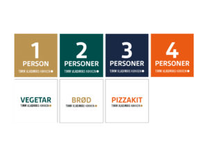 Klistermærker nytårsmenu Timm Vladimirs Køkken